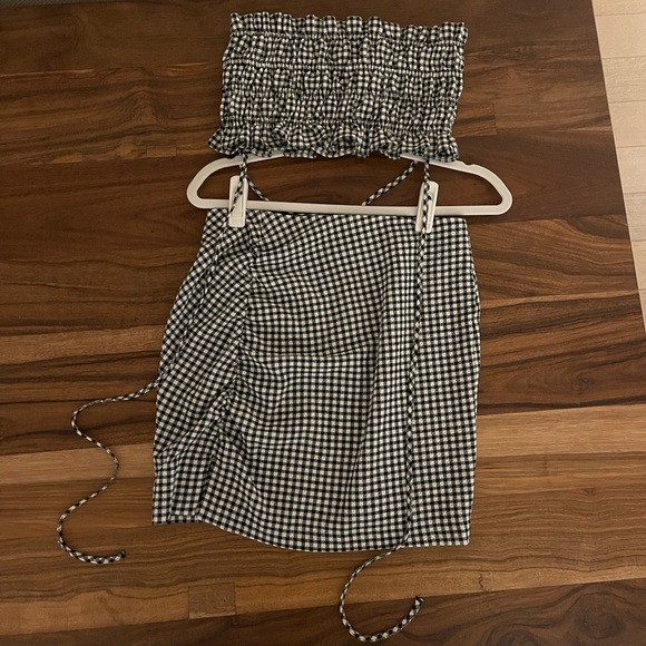 Plaid Checkered Zara set NWOT - Picture 6 of 7